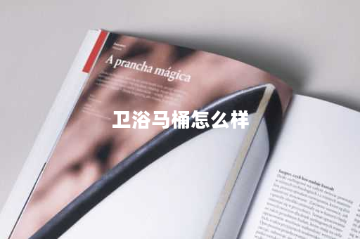 卫浴马桶怎么样